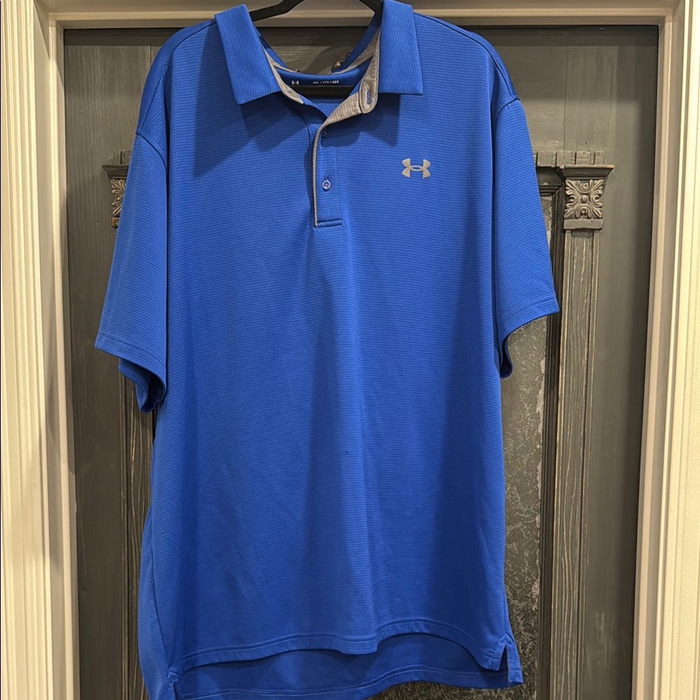 Under Armour Men's Blue Polo Shirt